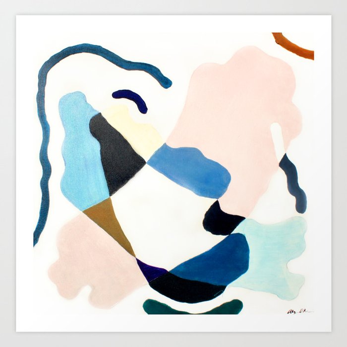 Land Meets Sea Art Print By Alyssaoneill Society6