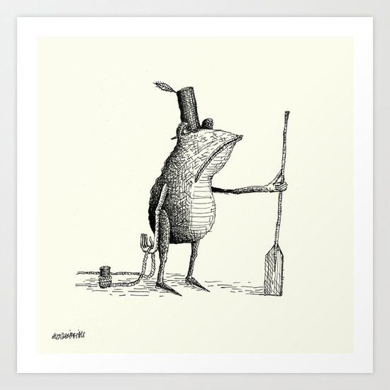 'Shore Leave' Art Print