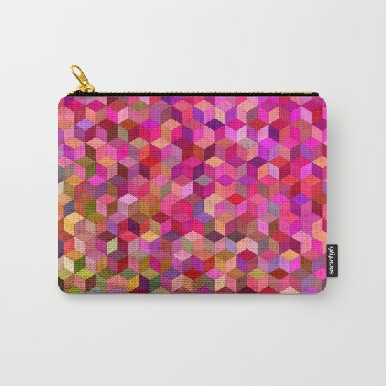 Girly cube structure Carry-All Pouch