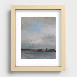 Barneget Bay Landscape Recessed Framed Print