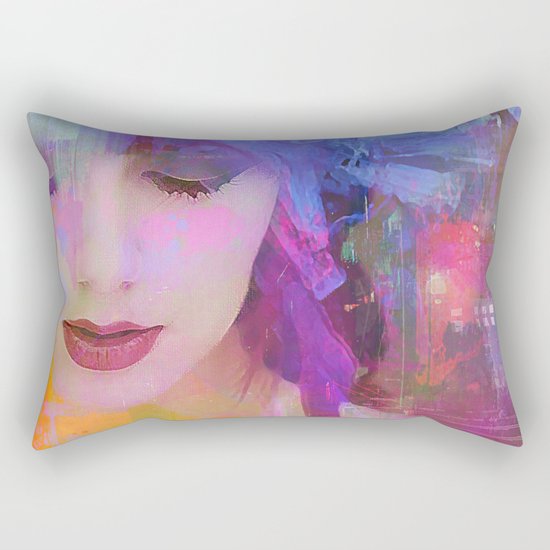 Suspend the moment Rectangular Pillow