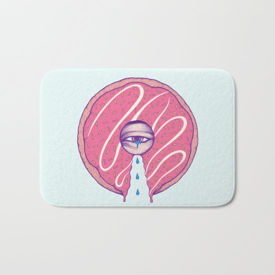Donut Cry Bath Mat