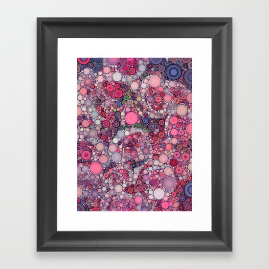 :: Pink Constellation :: Framed Art Print