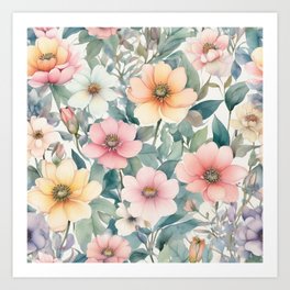 timeless beauty of nature's most enchanting creations Art Print