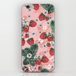 Strawberry Blush - Cute Pink iPhone Skin