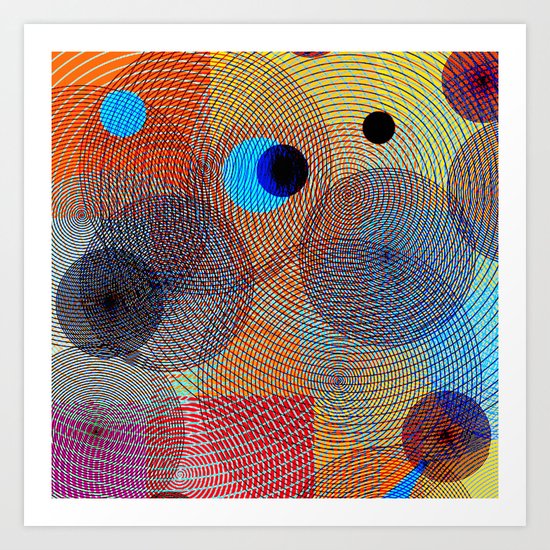 Superposition II Art Print