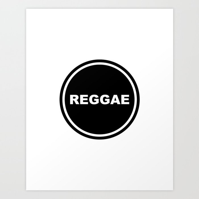 Reggae - Music Genre Art Print