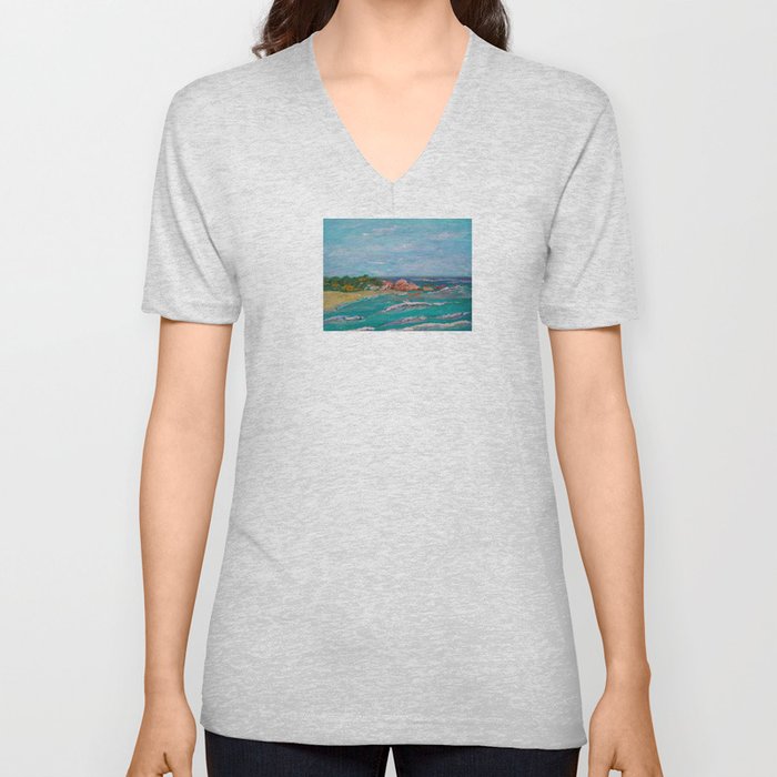 La Punta beach Mexico, Puerto Escondido V Neck T Shirt