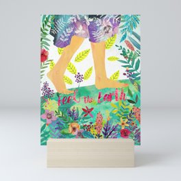 Feel the Earth Mini Art Print