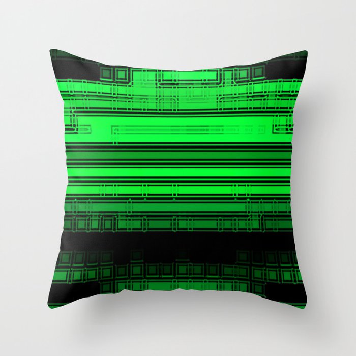 The Green Zone Throw Pillow