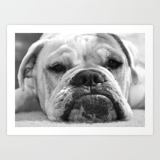 ....sigh Art Print
