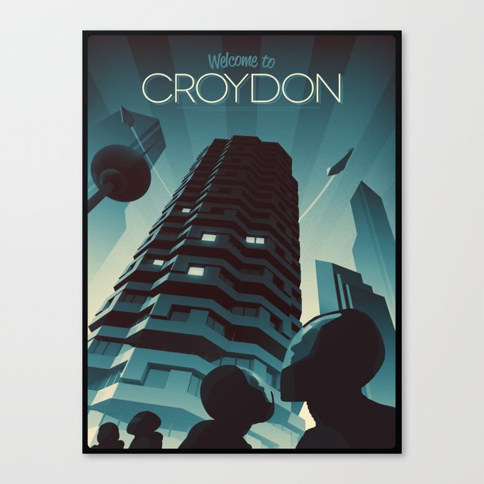 Welcome to Croydon Canvas Print