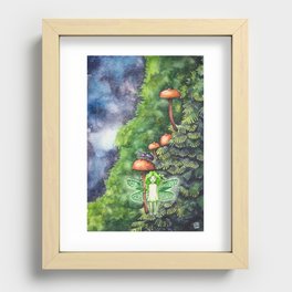 Fairy moss Recessed Framed Print