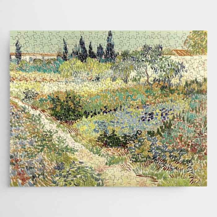 Vincent Van Gogh : Garden at Arles Jigsaw Puzzle