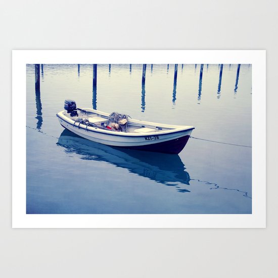 time for silence Art Print