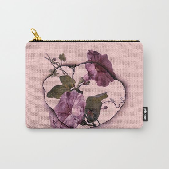 convolvulus and tile Carry-All Pouch