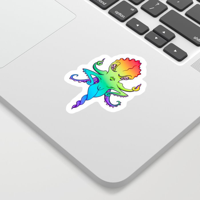 Pride Octopus Sticker