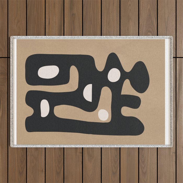 Modern Abstract Art 41 Outdoor Rug