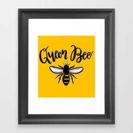 The Queen Bee Framed Art Print