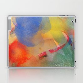 Abstract Watercolor Zen Art by Emmanuel Signorino Laptop & iPad Skin