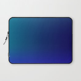 4 Blue Gradient Background 220715 Minimalist Art Valourine Digital Design Laptop Sleeve