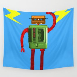 Tape Bot Wall Tapestry