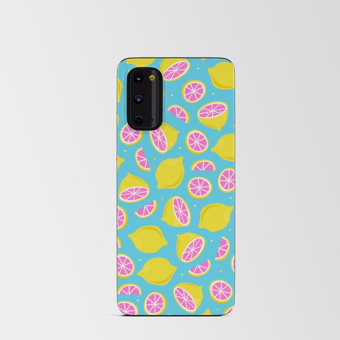 Pink Lemons Android Card Case