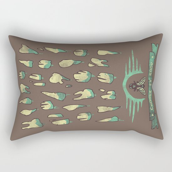 The Fly Rectangular Pillow
