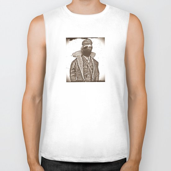 LIKE A SLOTH. Biker Tank