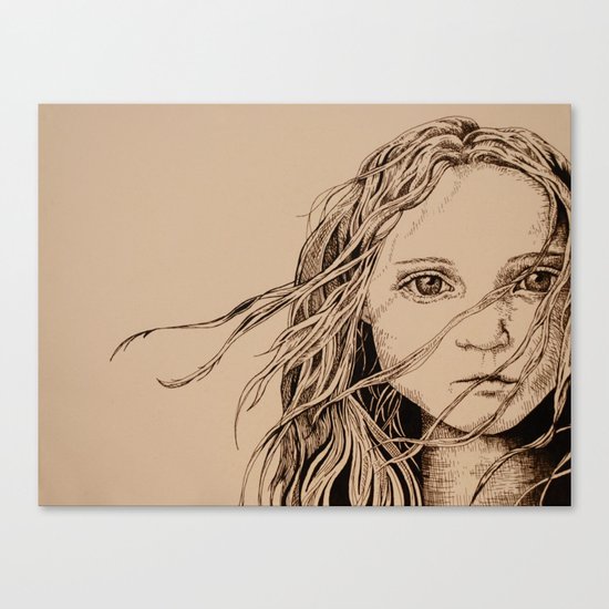 The Colour of Despair Canvas Print
