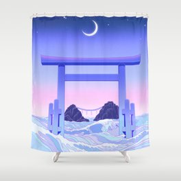 Floating World Shower Curtain
