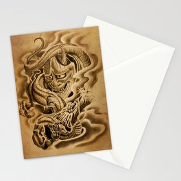 Hannya Dragon Stationery Cards