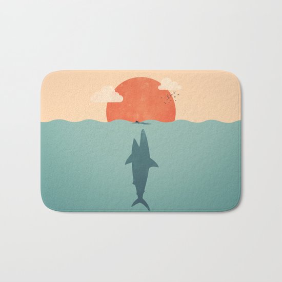 Shark Attack Bath Mat