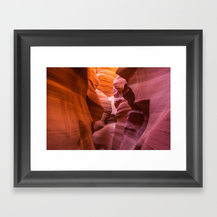 Antelope Canyon Framed Art Print