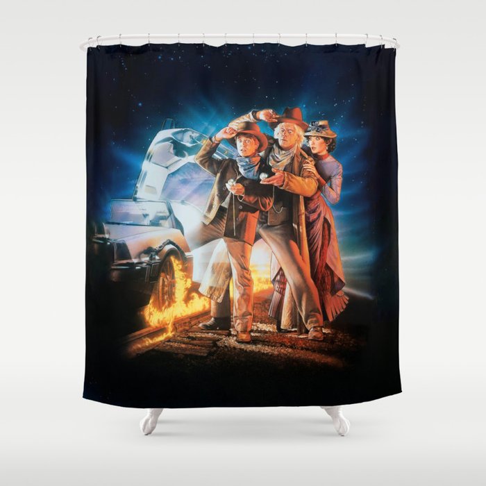 Back to the Future 10 Shower Curtain