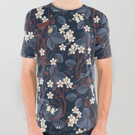 Amongst the brambles All Over Graphic Tee