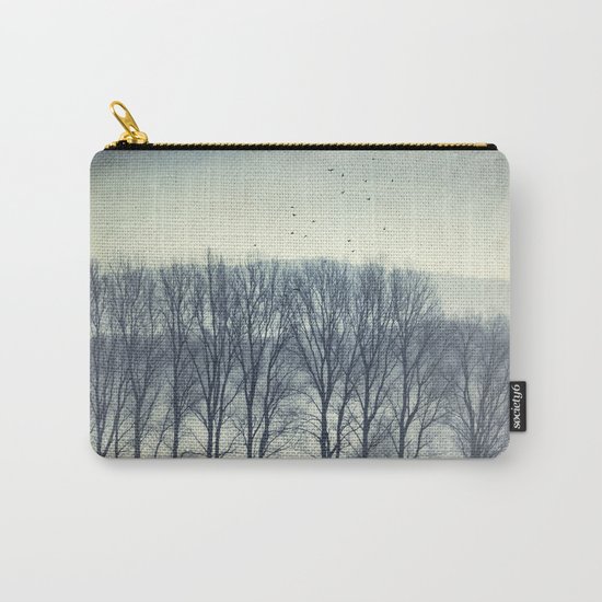 Trees in Mist Carry-All Pouch