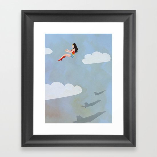 Wonder, Wonder Framed Art Print