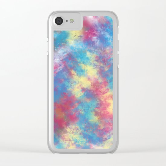 Abstract 2 Clear iPhone Case