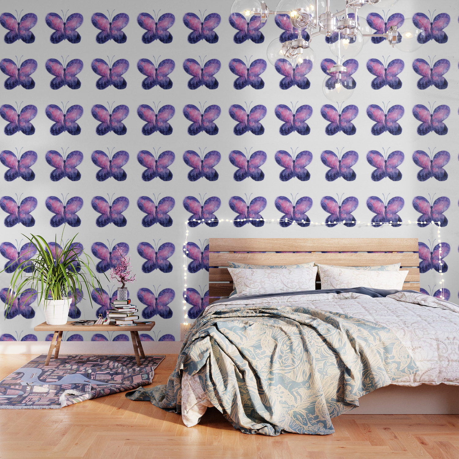 Galaxy Butterfly Pink Purple Wallpaper By Olechka Society6 We offer an extraordinary number of hd images that will instantly freshen up your smartphone or. galaxy butterfly pink purple wallpaper by olechka