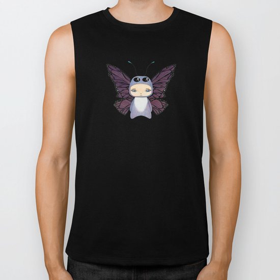 A Boy - Butterfly Biker Tank