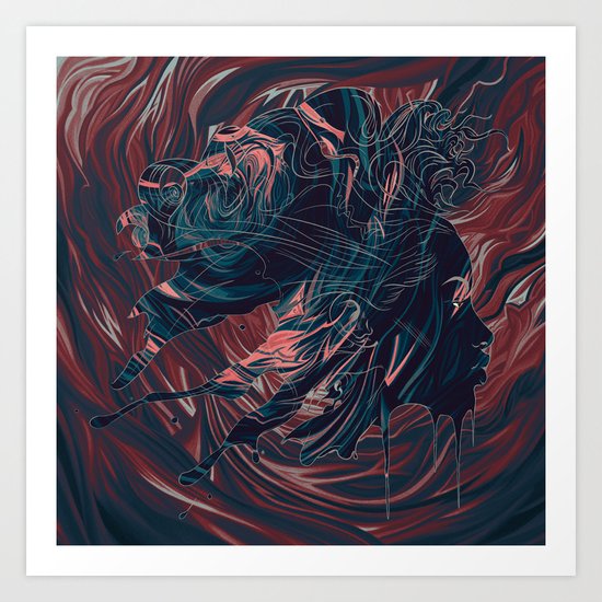 Voodoo Child Art Print