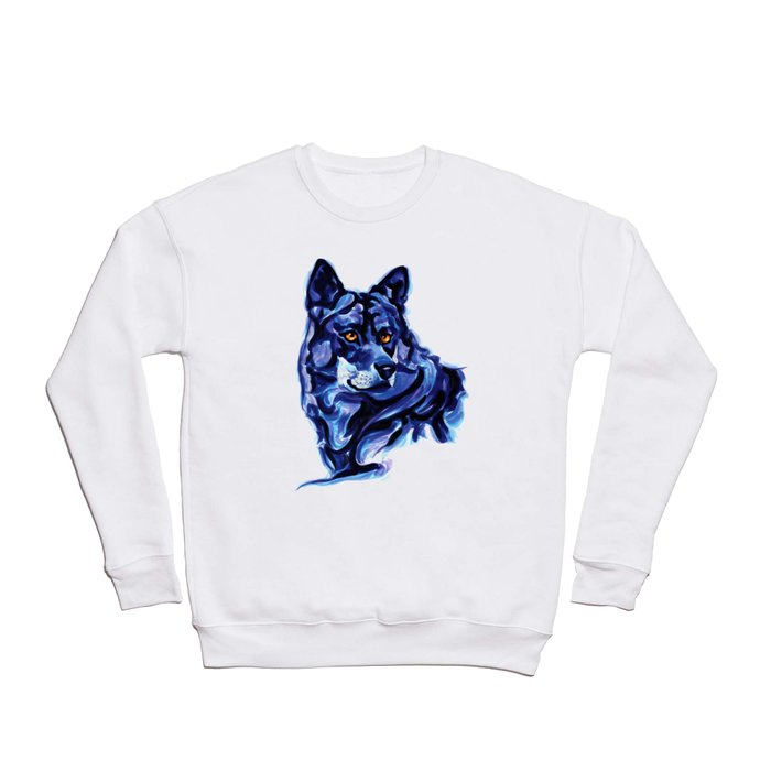 Blue Wolf Crewneck Sweatshirt