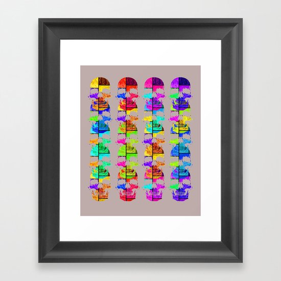 Skullk Framed Art Print
