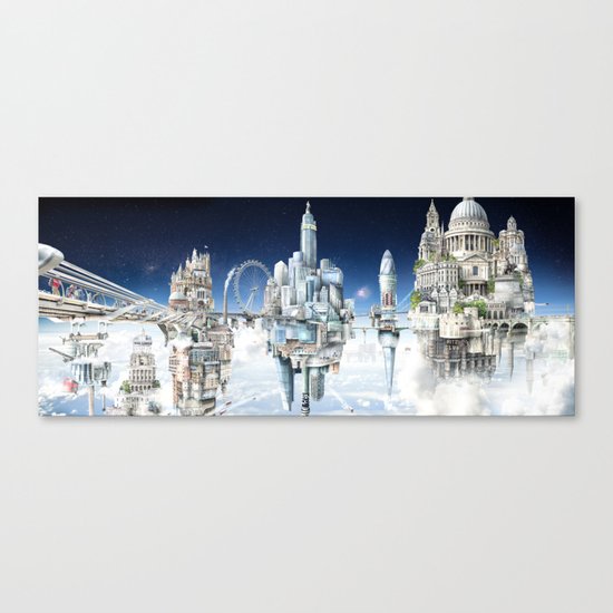 The Towers of London Canvas Print