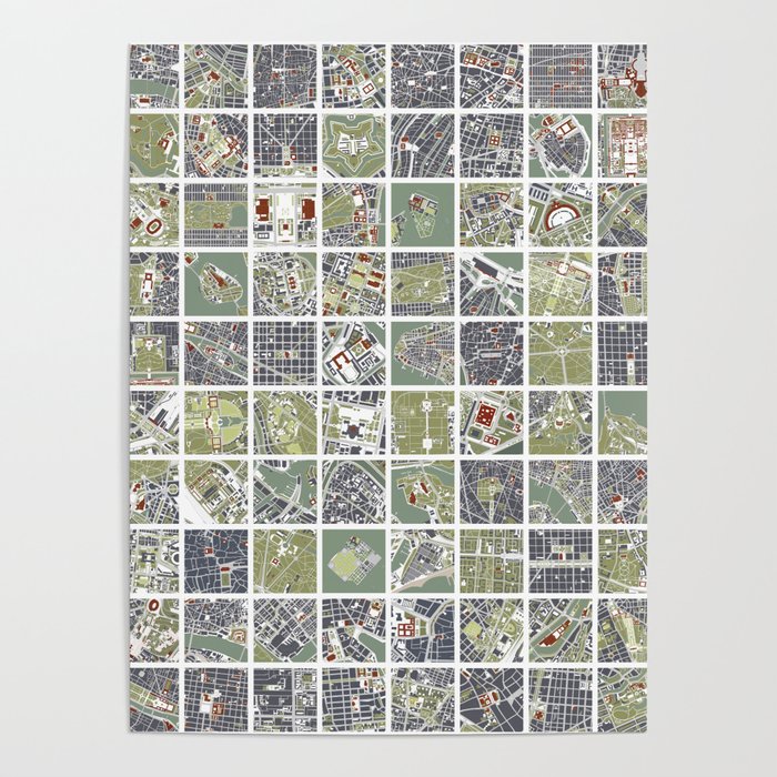 20 cities 20 Poster