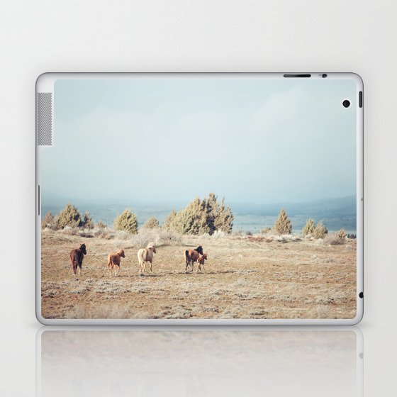 Oregon Wilderness Horses Laptop & iPad Skin