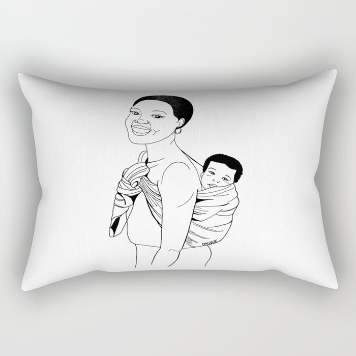 Mother's Day Rectangular Pillow