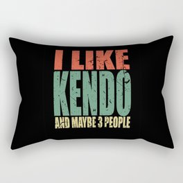 Kendo Saying funny Rectangular Pillow