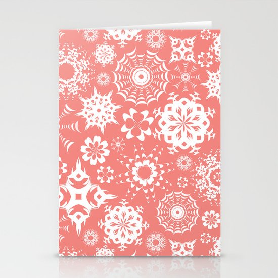 Dia en rosa Stationery Cards